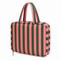 Striped Makeup Tote Bag - Tote Bag | Asena Boutique Qatar
