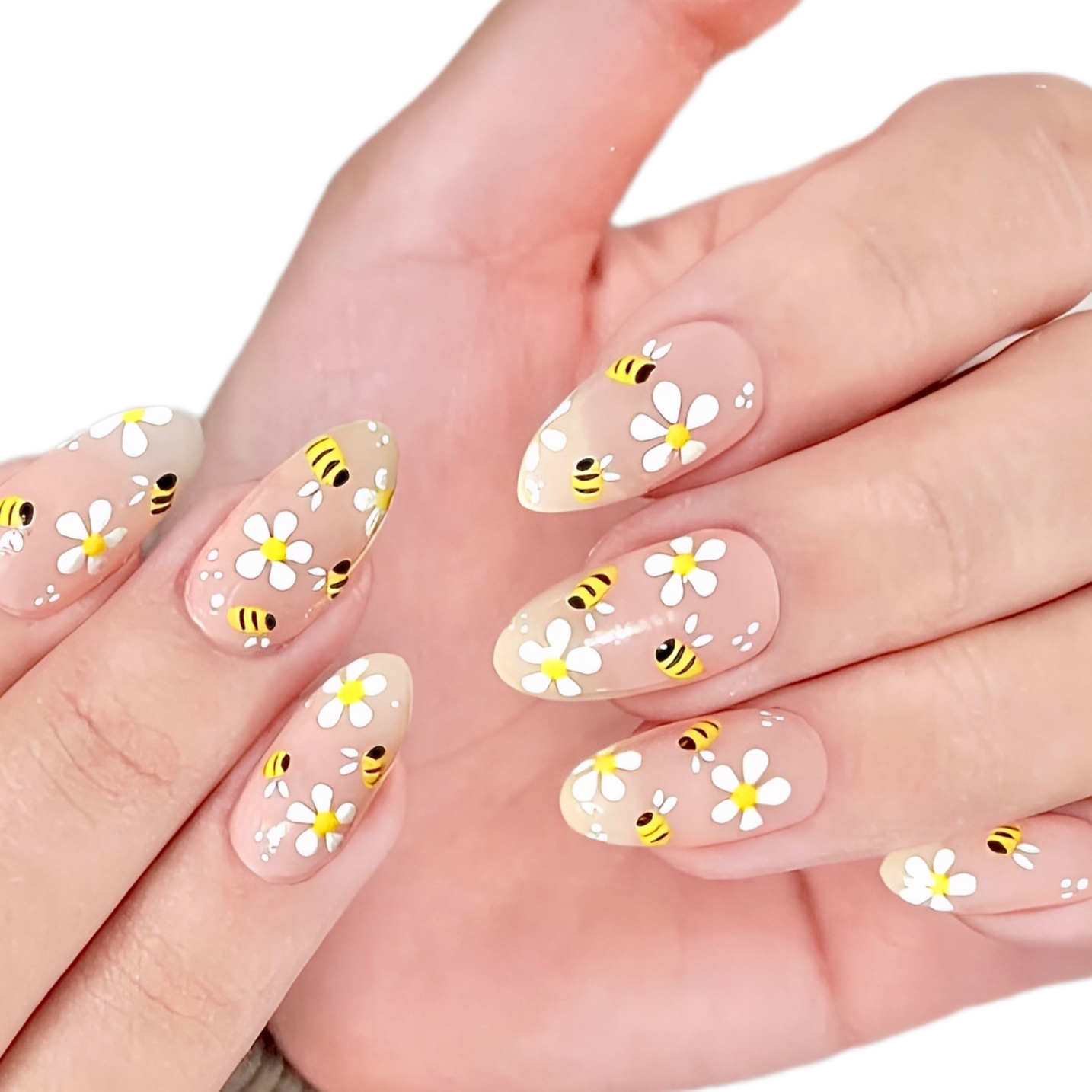 Bee Bloom Press-on Nails