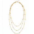 Golden Drape Necklace - Women's Necklace | Asena Boutique Qatar