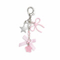 Star & Bow Charm Keychain - School Stationery | Asena Boutique Qatar