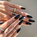 Midnight Elegance Nails