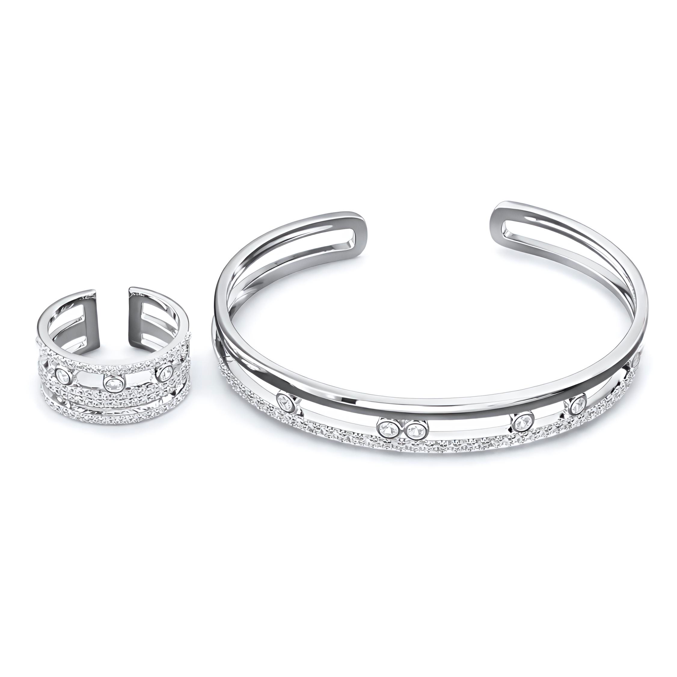 Silver Heart Set