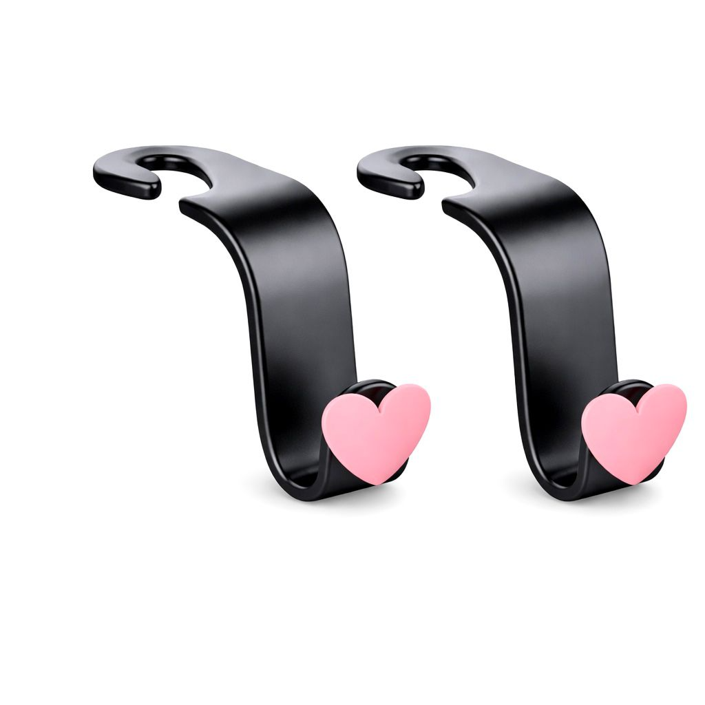 Car Seat Headrest Hook – 2 PCS - Automotive Accessory | Asena Boutique Qatar
