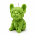 Pawfect Pug Scented Candle 6cm (Green)
