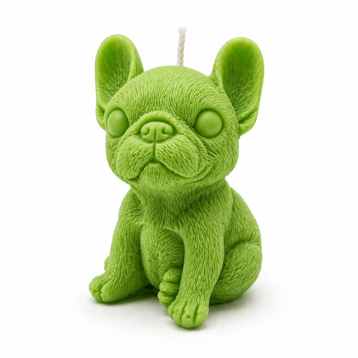 Pawfect Pug Scented Candle 6cm (Green)