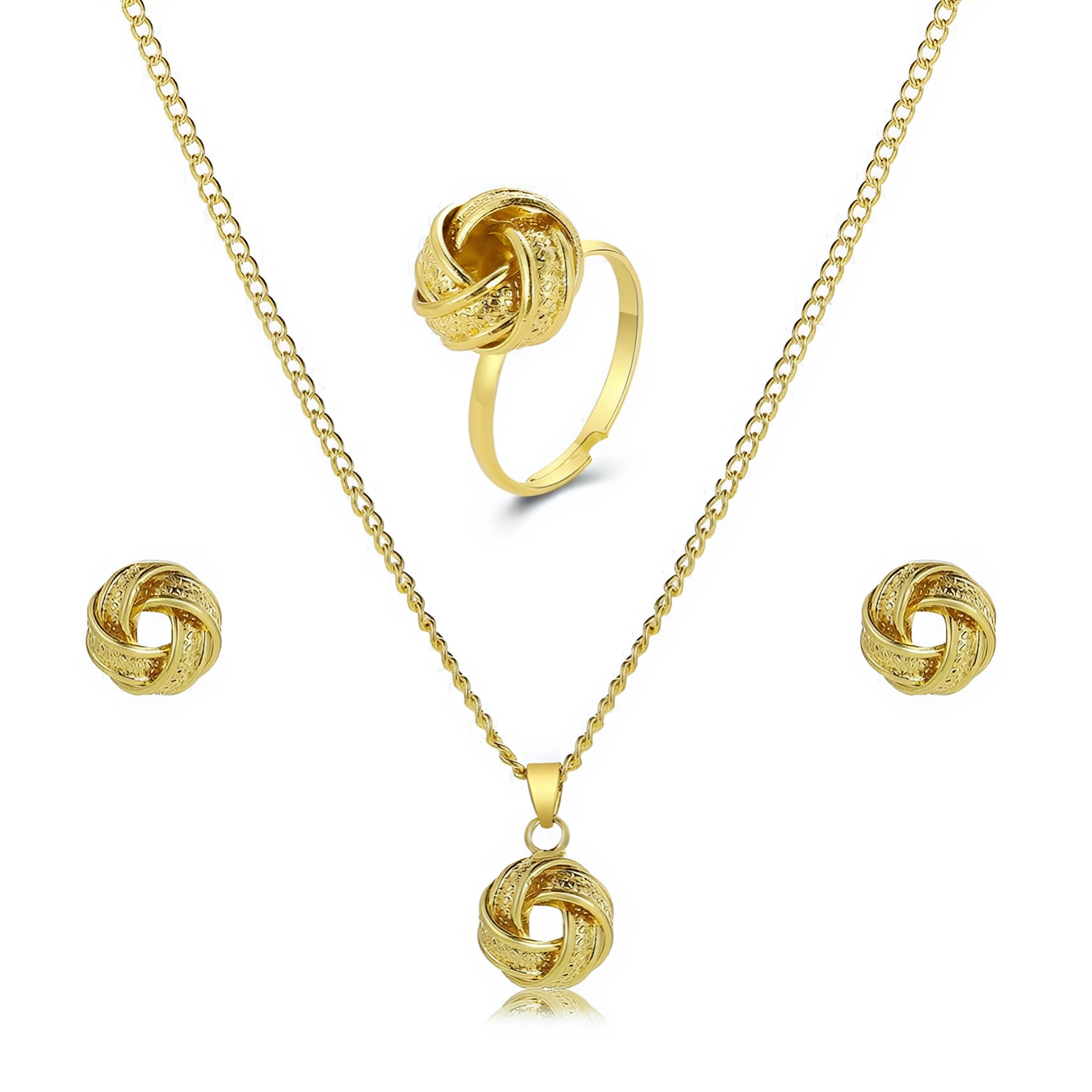 Eternal Knot Jewelry Set(Golden)