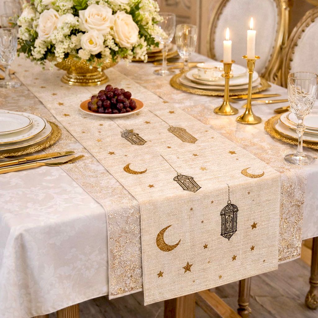 Noor Ramadan Table Runner
