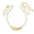 Princess Gold Name Necklace - Kids' Jewelry | Asena Boutique Qatar