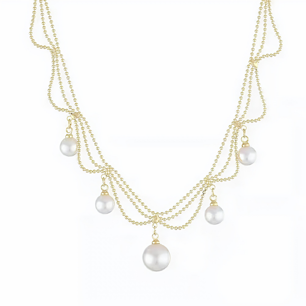 Pearl Cascade Necklace