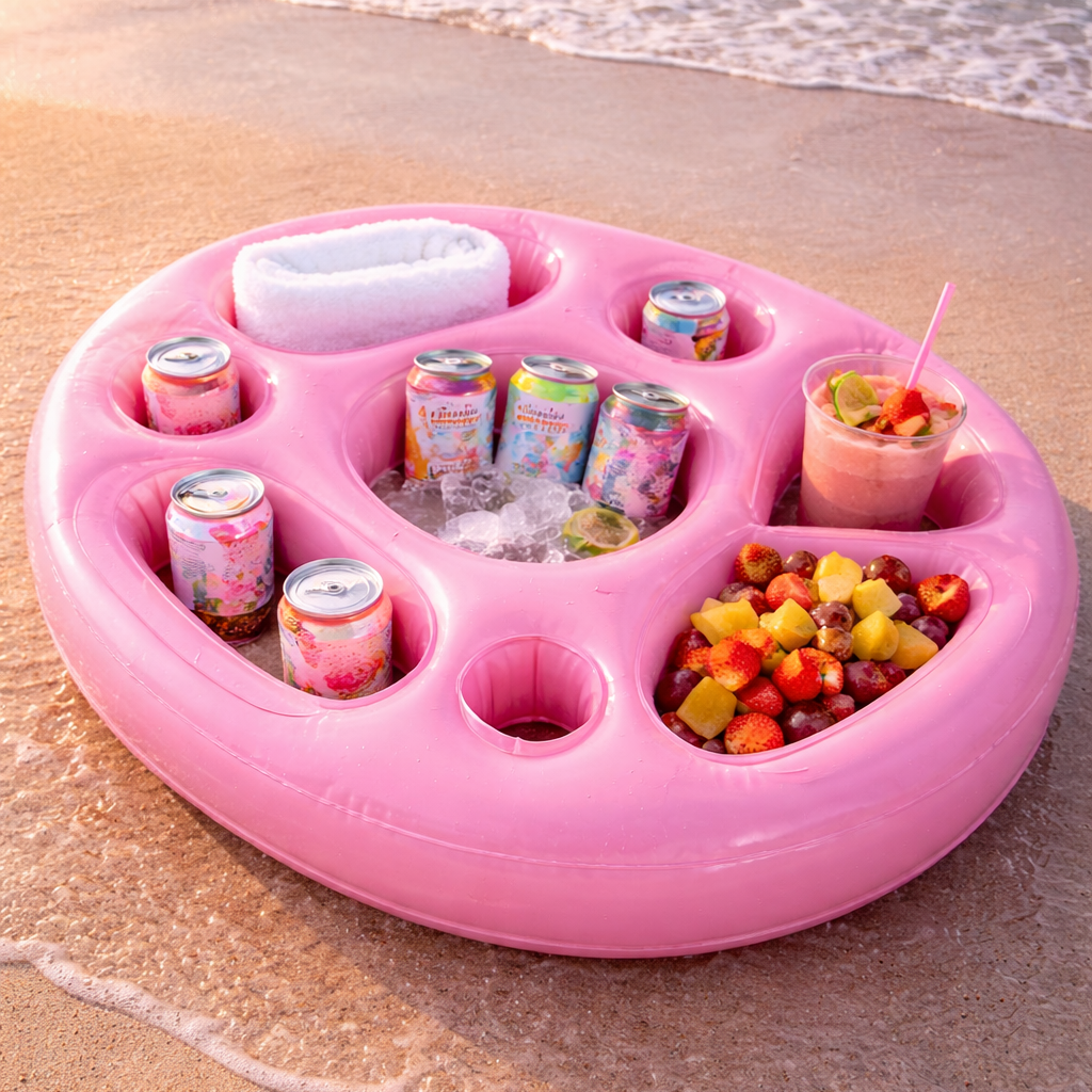 Inflatable Beach Party Tray