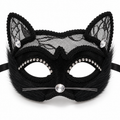 Black Cat Masquerade Mask - Party Costume | Asena Boutique Qatar