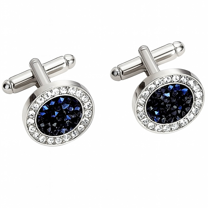 Navy Luxe Cufflinks