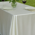 Ivory Satin Tablecloth (147*213)