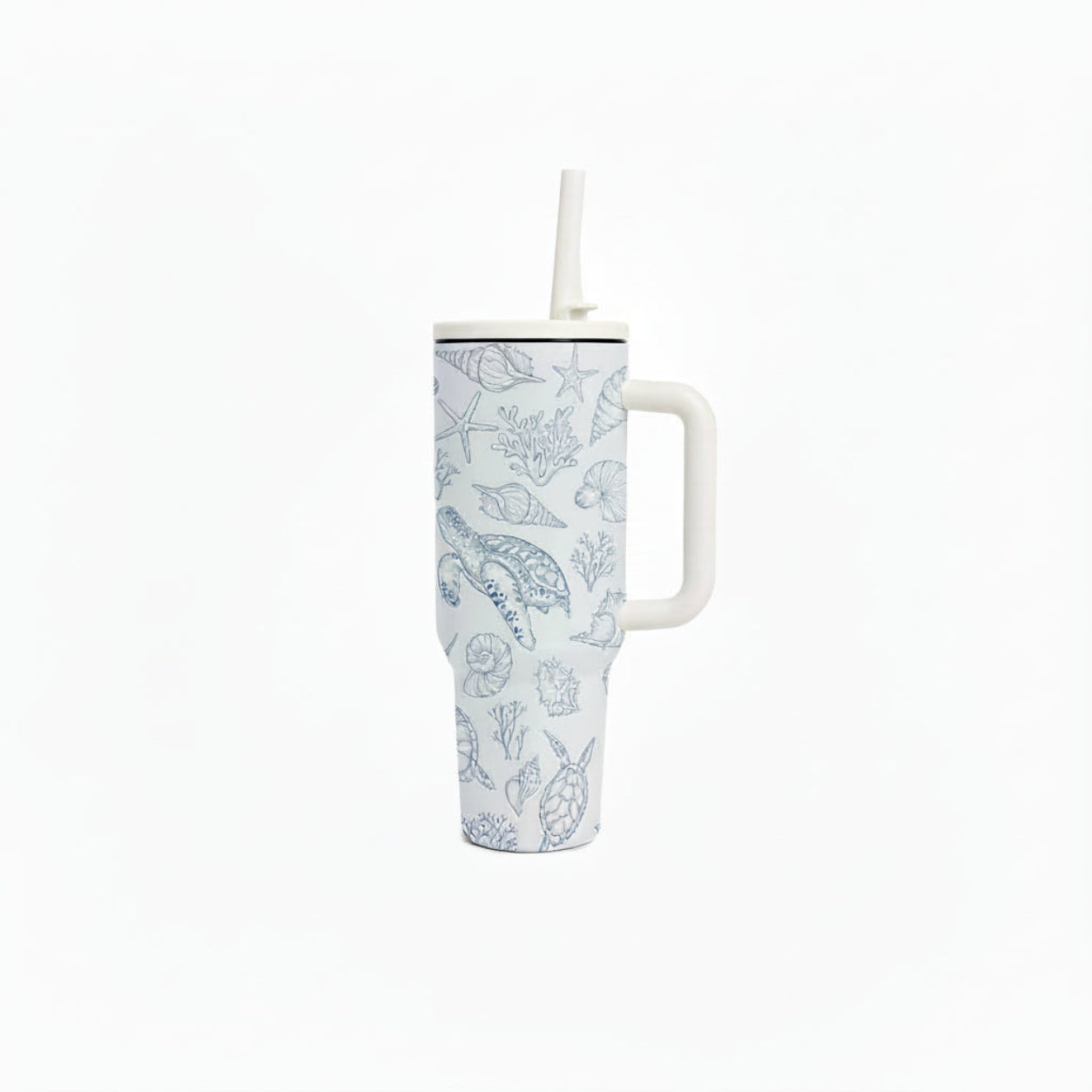 Ocean Turtle Travel Tumbler - Water Bottle | Asena Boutique Qatar