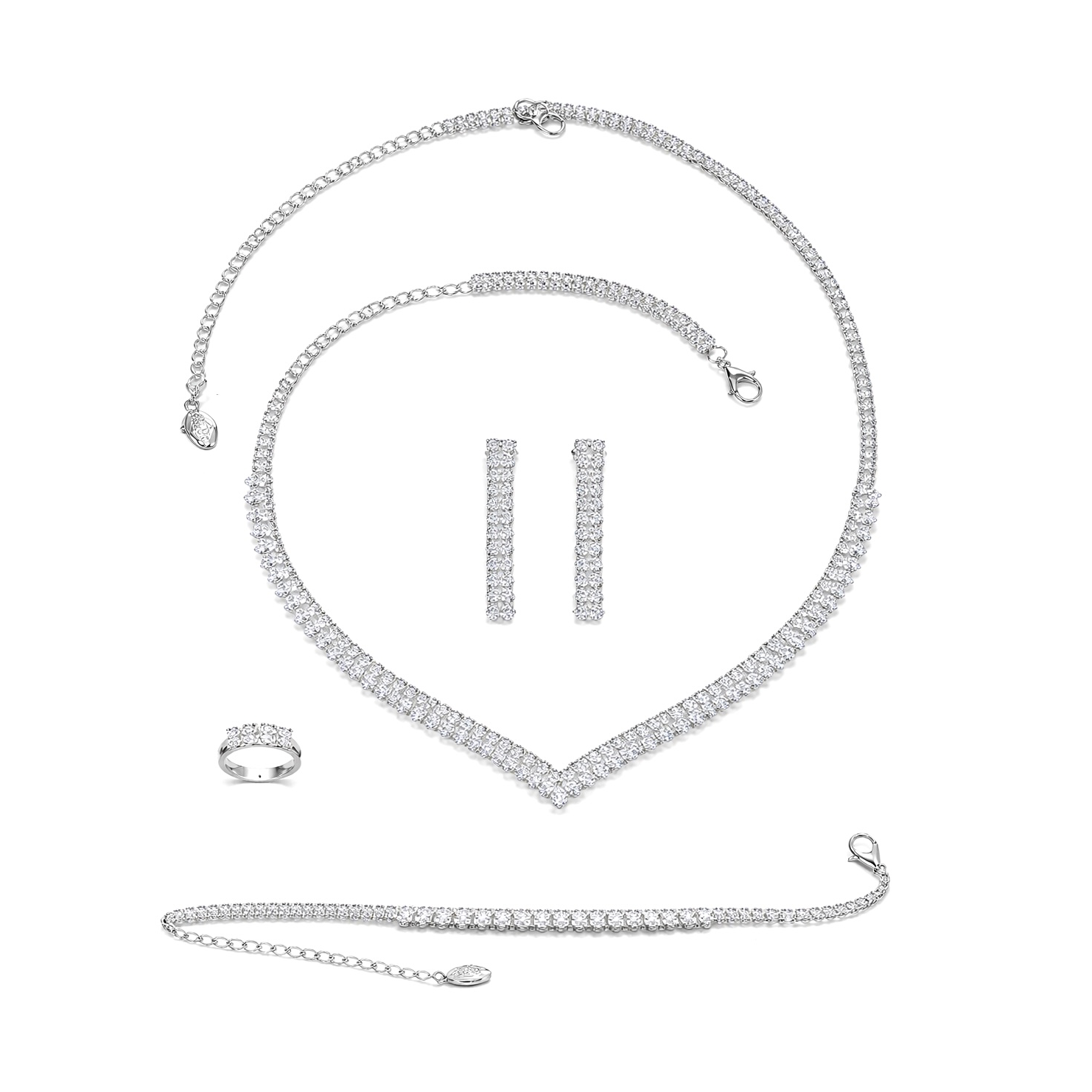 Eternal Spark Bridal Set