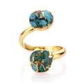 Ocean Stone Ring - Women's Ring | Asena Boutique Qatar
