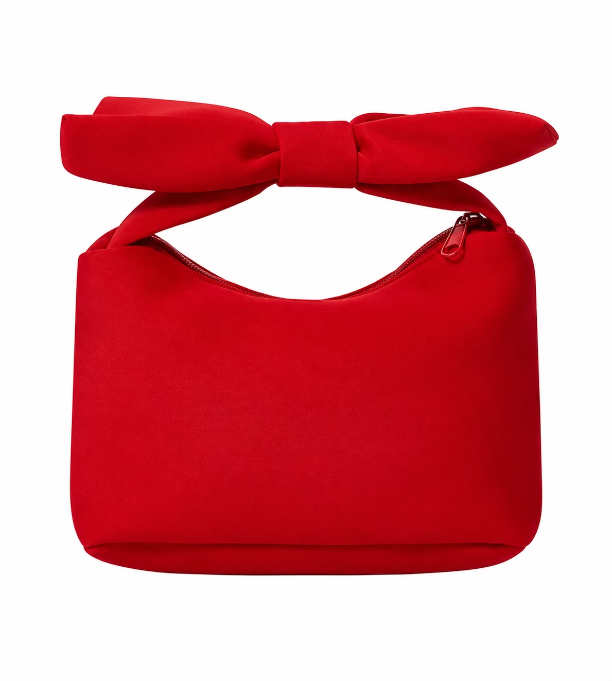 Red Bow Handbag - Tote Bag | Asena Boutique Qatar