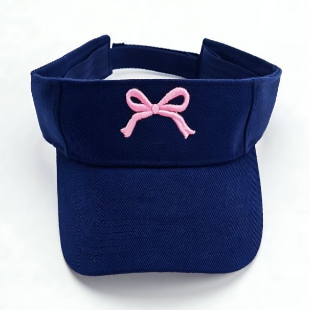 Navy Bow Cap