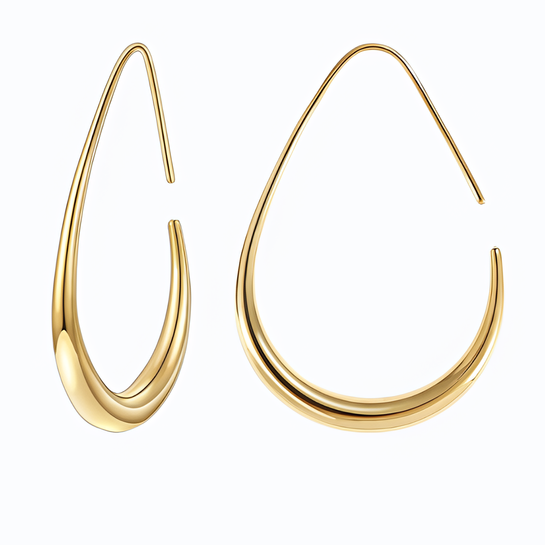 Teardrop Twist Earrings