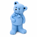 Teddy Bear Scented Candle 10cm (Blue)