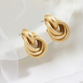 Golden Knot Earrings