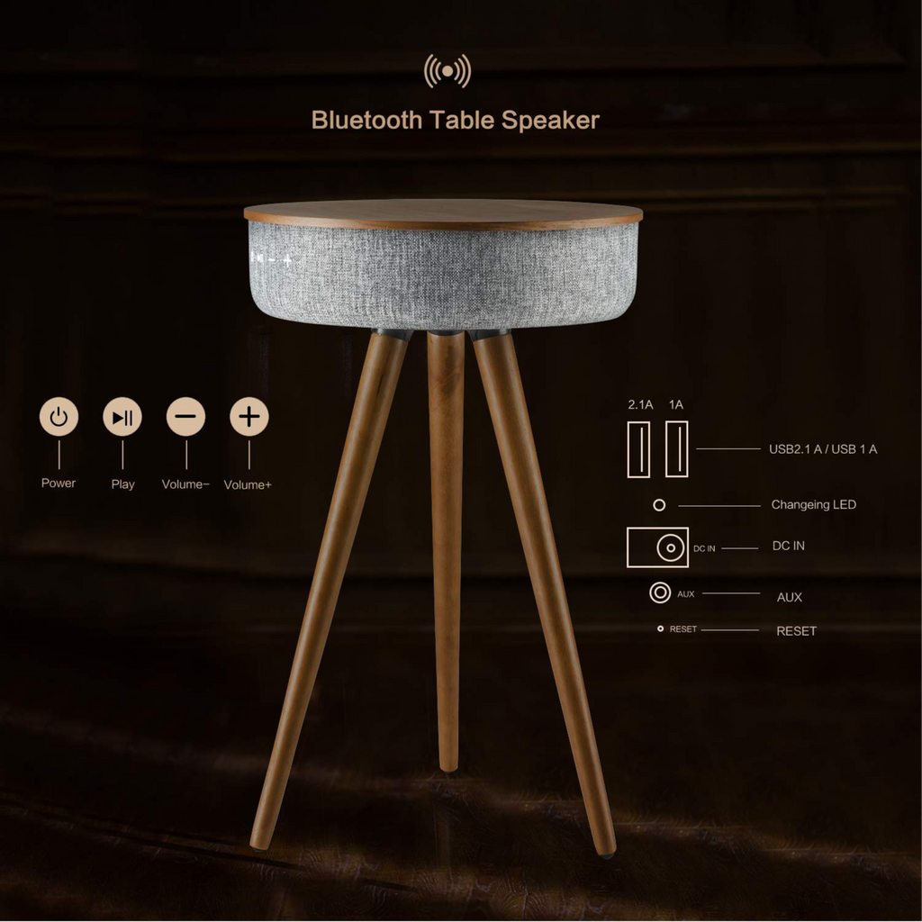 SANAMESA - Side Table (Black Walnut)