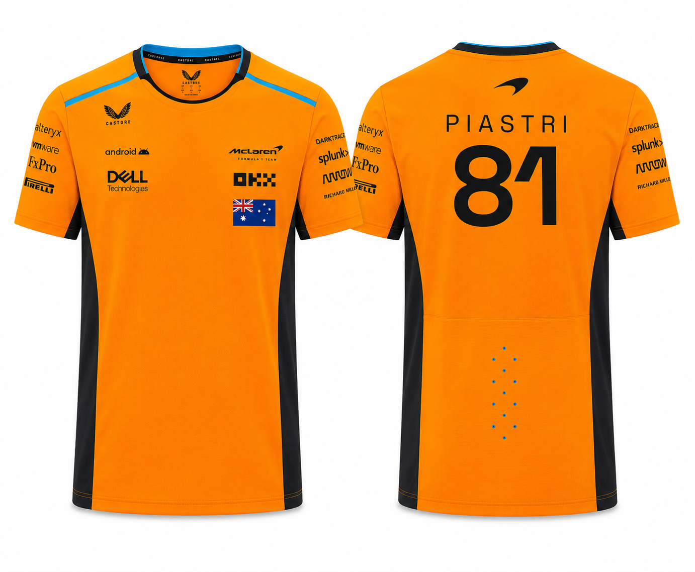 McLaren Piastri 81 Formula 1 T-Shirt - F1 T-Shirt | Asena Boutique Qatar