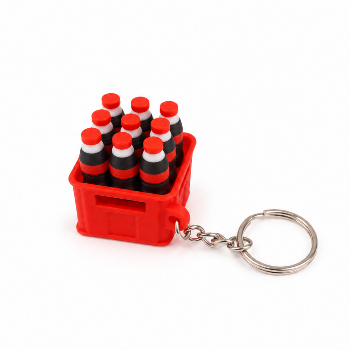 Mini Bottle Crate Keychain - Keychain | Asena Boutique Qatar