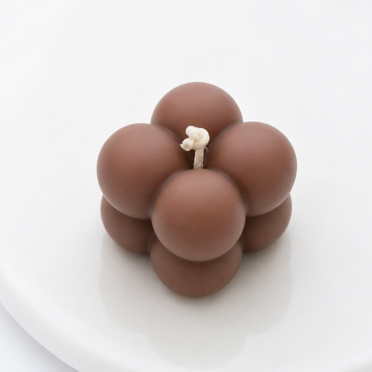 Bubble Bliss Scented Candle 6cm(Brown)