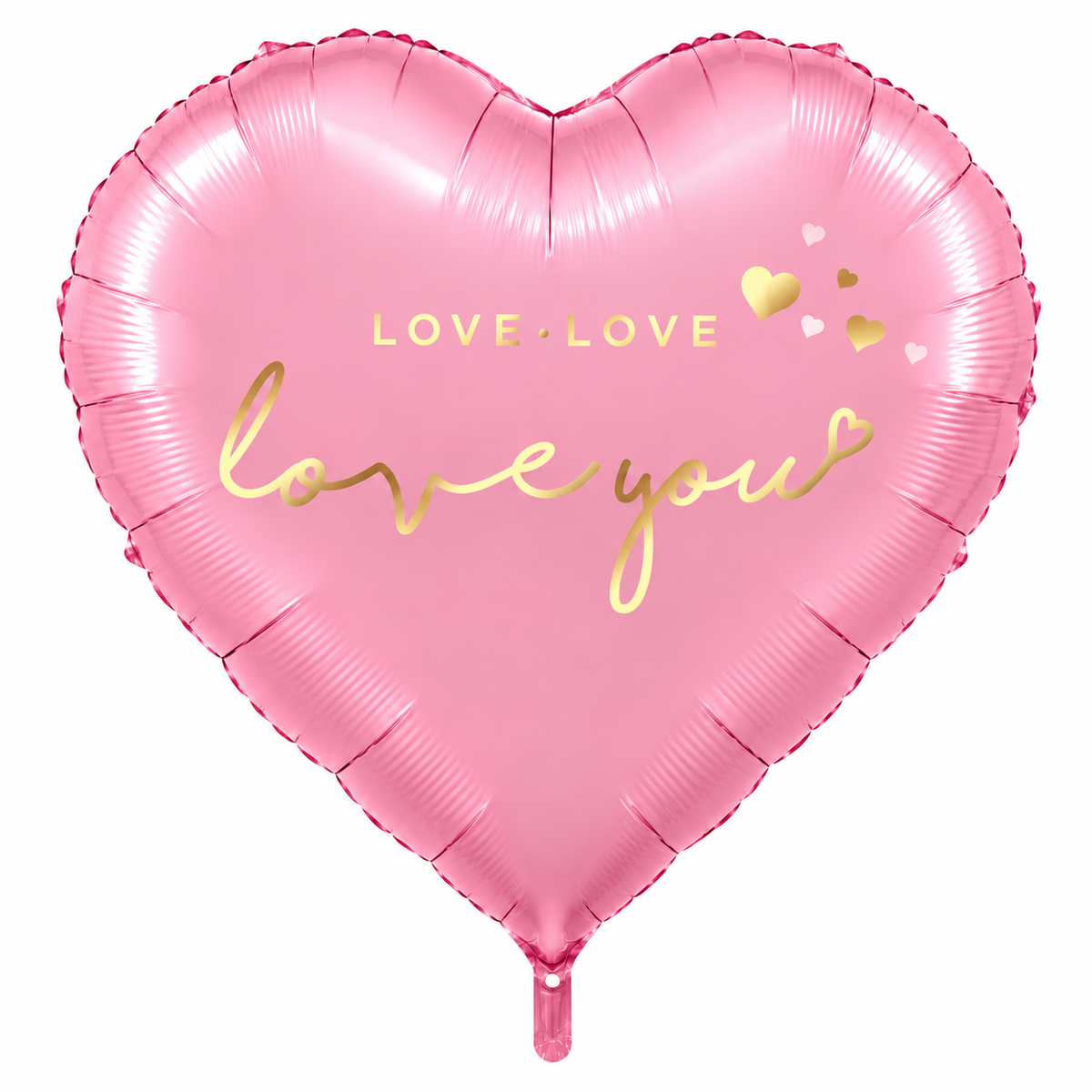Pink Love You Heart Balloon - Balloon | Asena Boutique Qatar