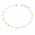 Heart Station Necklace