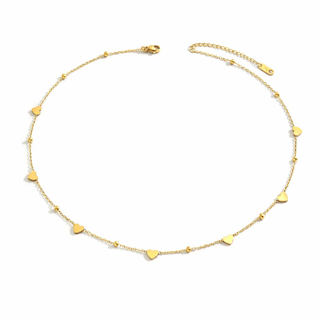 Heart Station Necklace
