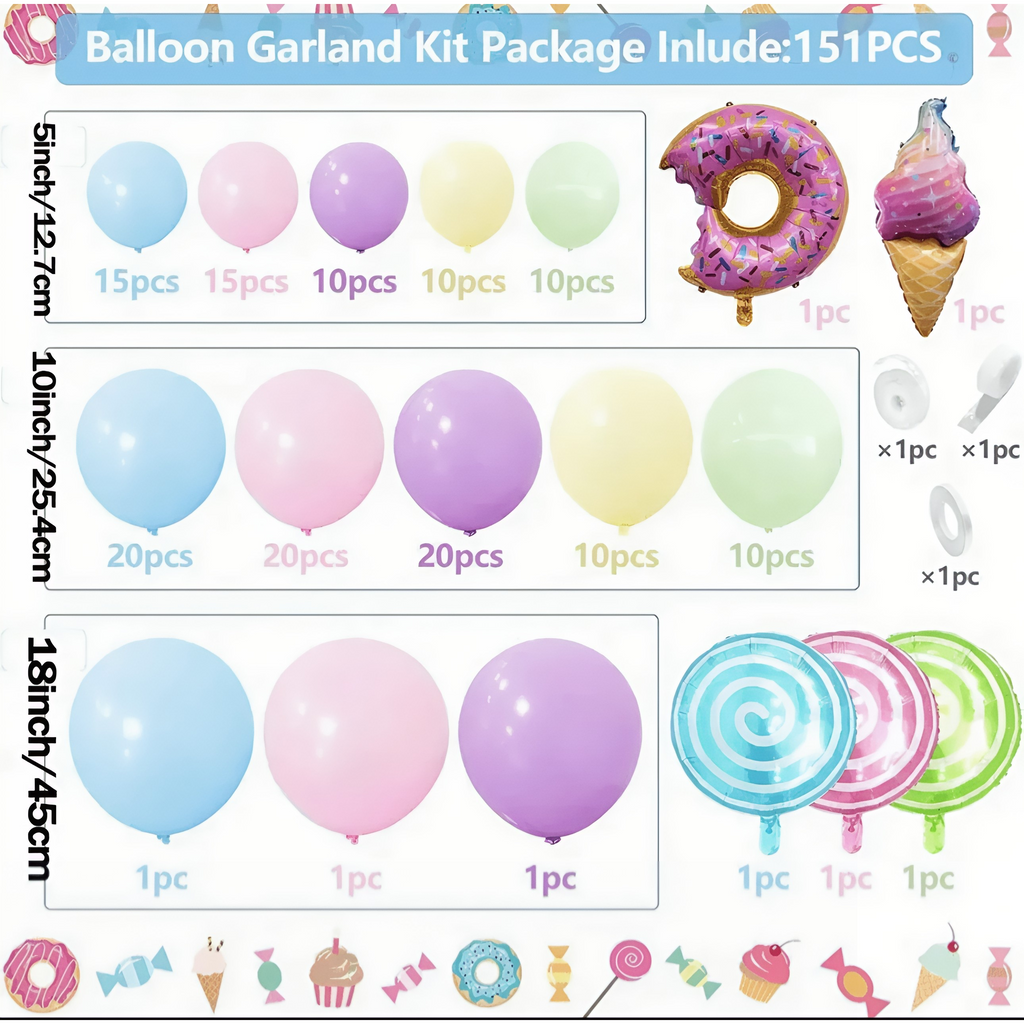 Candyland Bliss Balloons