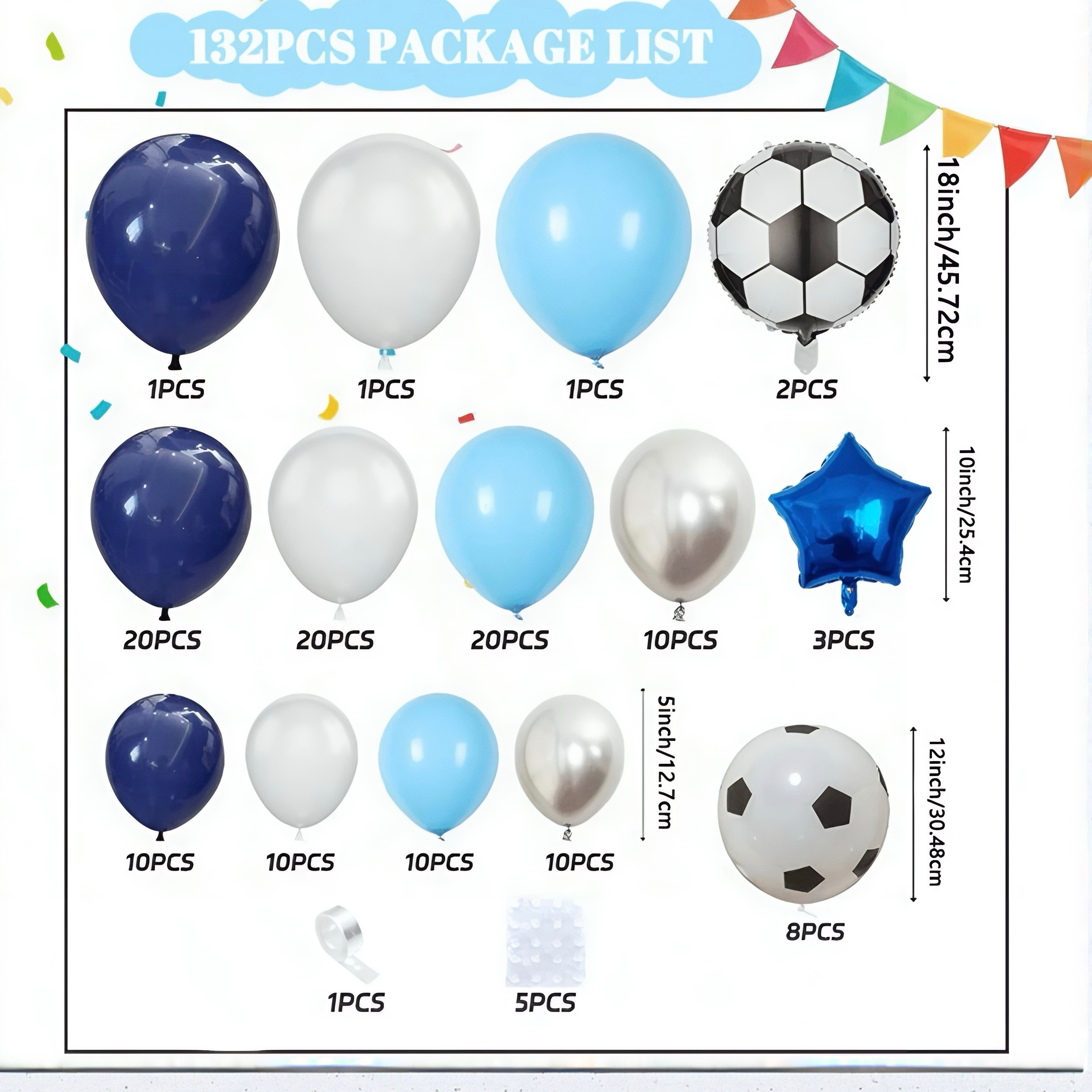 Soccer Balloon Set