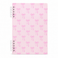 Pink Bow Spiral Notebook - School Stationery | Asena Boutique Qatar