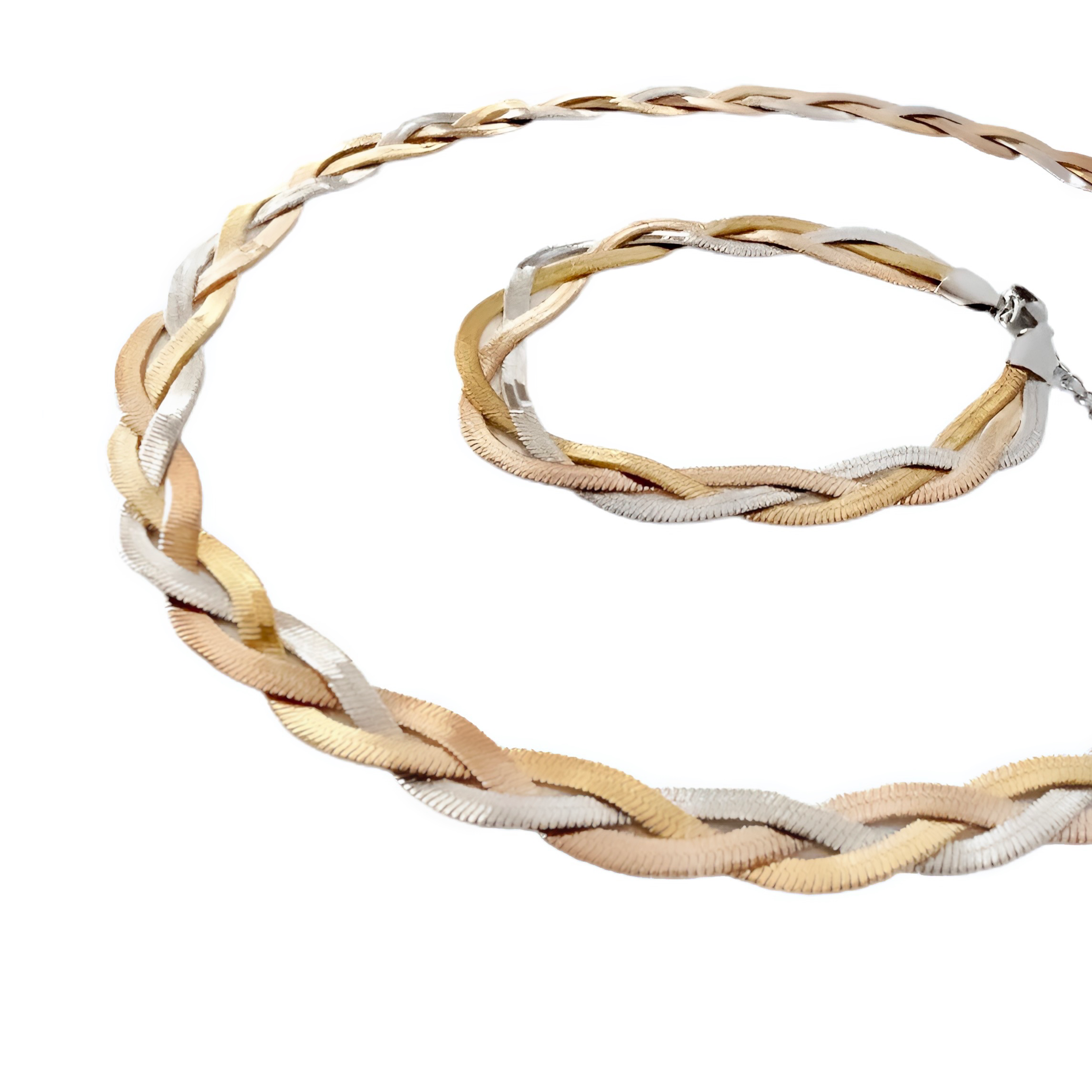Twisted Harmony Jewelry Set