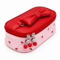 Cherry Bow Makeup Bag - Tote Bag | Asena Boutique Qatar