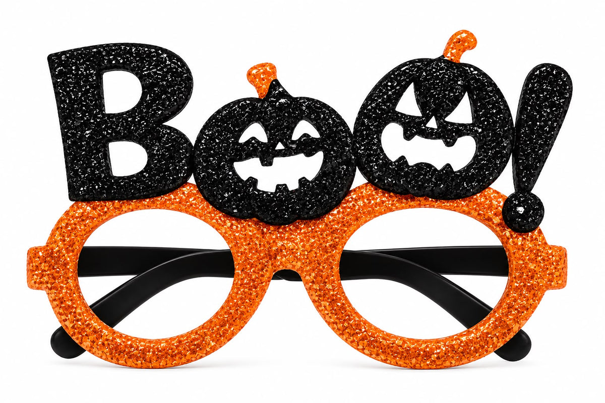 Boo Pumpkin Party Glasses - Party Glasses | Asena Boutique Qatar
