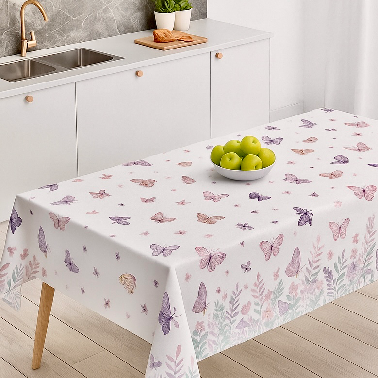 Butterfly Garden Disposable Tablecloth
