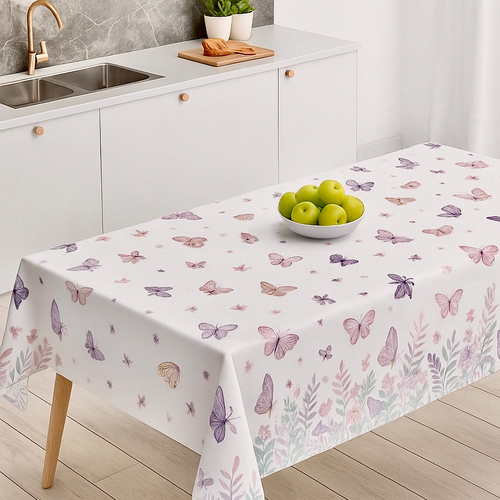 Butterfly Garden Disposable Tablecloth