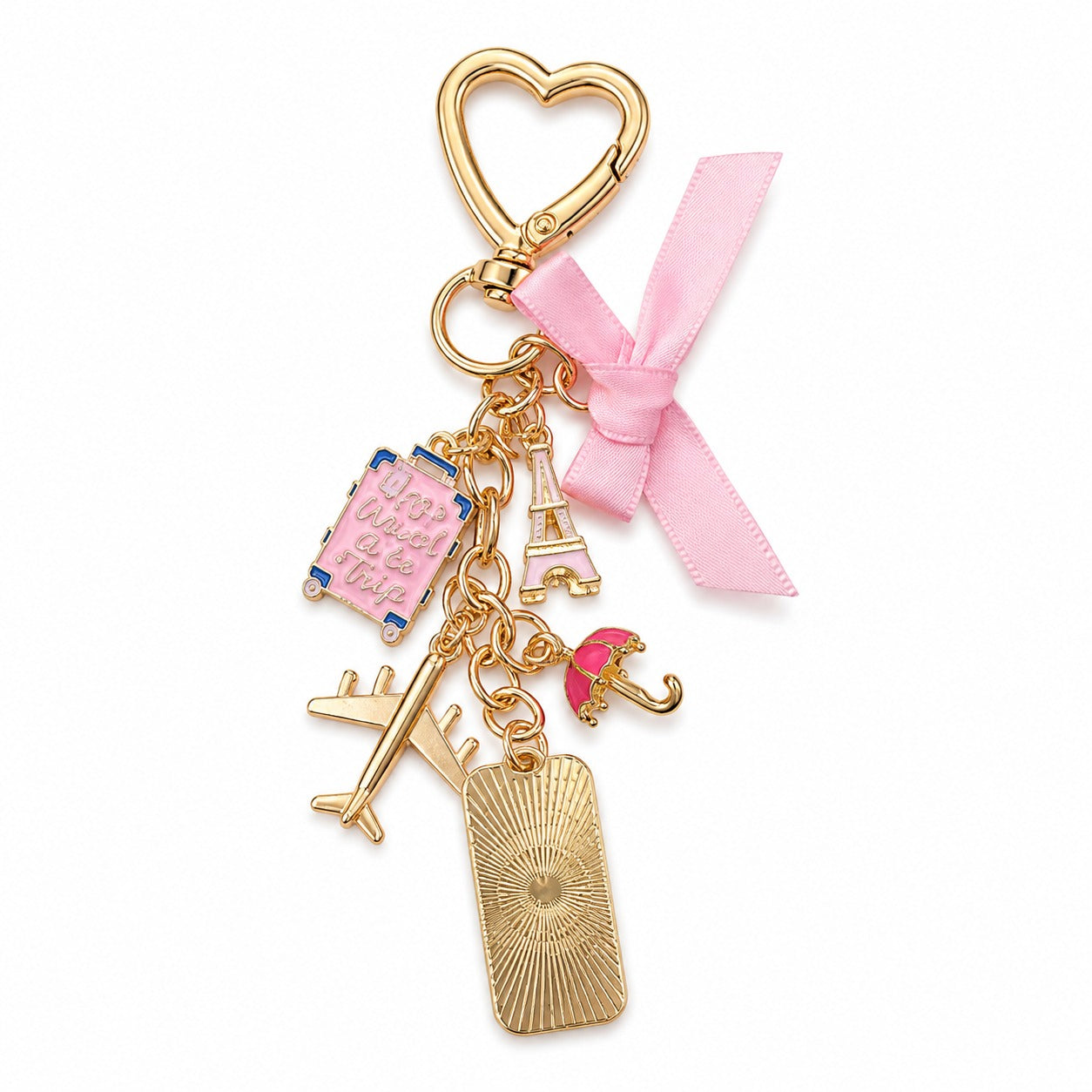 Travel Charm Keychain - School Stationery | Asena Boutique Qatar