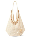 Seashell Charm Crochet Beach Bag - Tote Bag | Asena Boutique Qatar