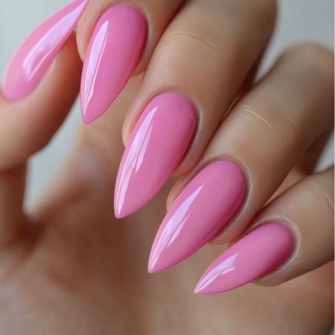 Pink Petal Nails