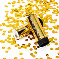Gold Confetti Cannon Set