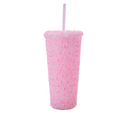 Cherry Bow Tumbler with Straw - Tumbler | Asena Boutique Qatar